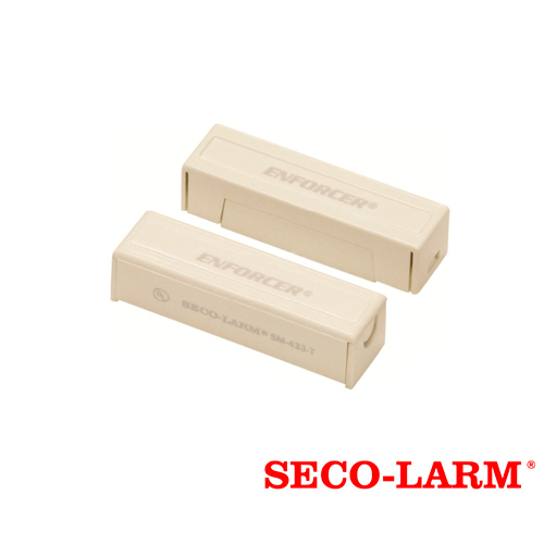[TSN-AM121SEC07] Contacto Magnético Cableado Normalmente Cerrado SM-433-TQ W SECO-LARM Montaje Superficial SM-433-TQ/W