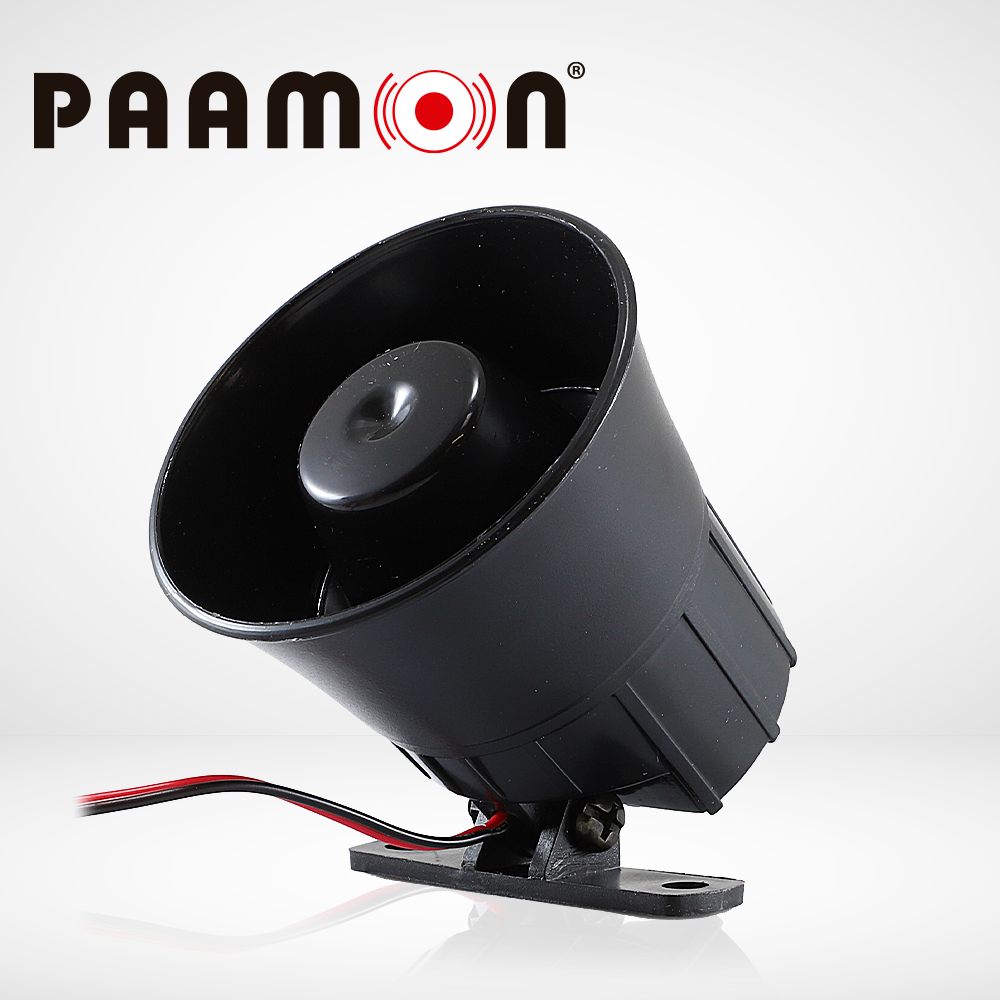 [TSN-AM721PAM07] Mini Sirena Paamon 15 Watts PM-SRE108 1 Tono Uso para Interior y Exterior Material