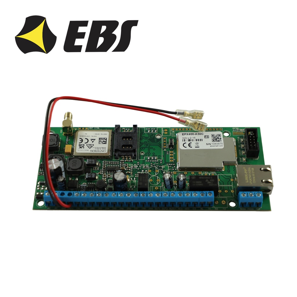 Comunicador IP-GSM 4G Universal Ebs EPX400-A30C App Integrada sin Costo. EPX400-A30C CON ANTENA