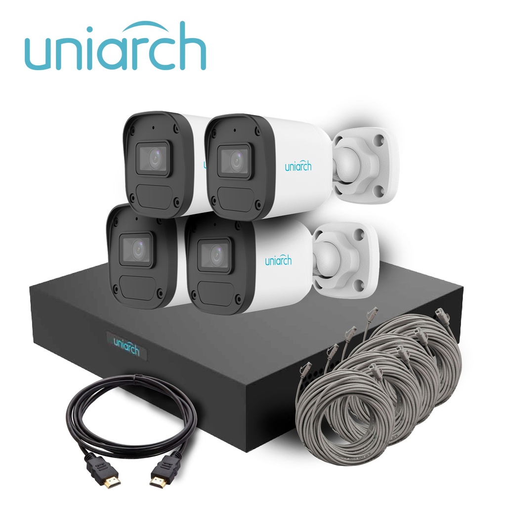 [TSN-AV04AUNI26] Kit Mini Fixed Bullet Uniarch IPKIT-108S-4BC