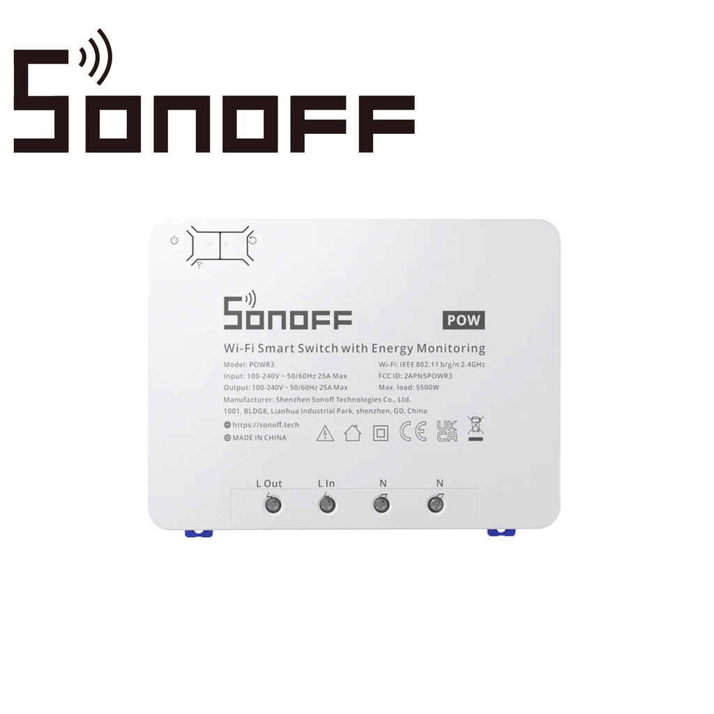 [TSN-AW100SON15] Interruptor Inteligente On Off de Potencia Sonoff POWR3