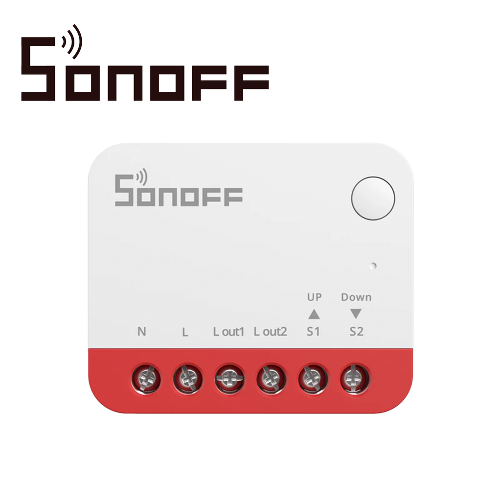 [TSN-AW100SON19] Mini Interruptor On Off Zigbee para Persianas Sonoff MINI-ZBRBS Compatible con Hub Zigbee