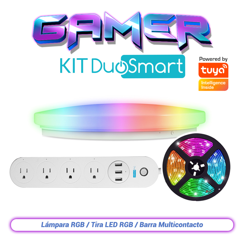 Kit de Iluminación Gamer Gamer Kit Duosmart.