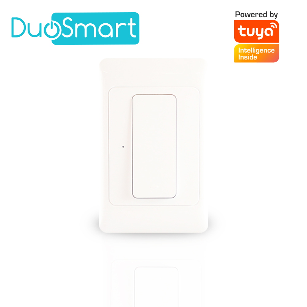 [TSN-AW200DUO04] Switch Apagador de Escalera Wi-Fi 2.4 Ghz DuoSmart A40 Compatible con Alexa y Google Home