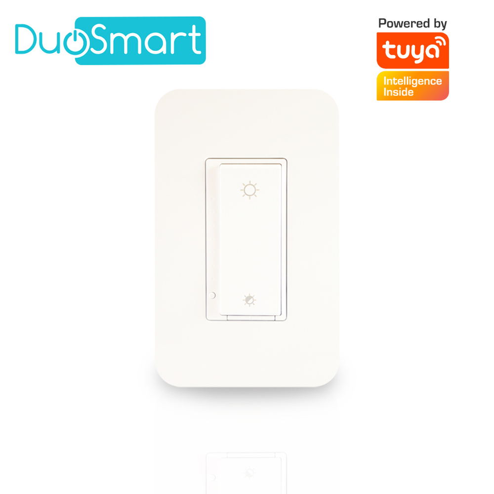 [TSN-AW200DUO05] Switch Apagador con Regulador de Intensidad Wi-Fi 2.4 Ghz Dimmer DuoSmart A50 Compatible