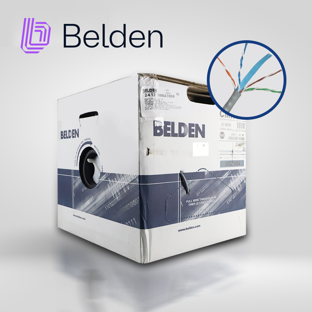 Cable UTP CAT6+ Belden 2412 008A1000