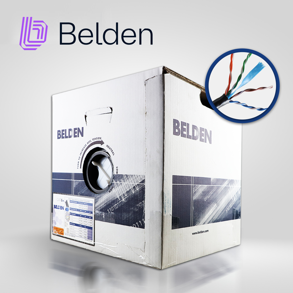 Cable UTP CAT6+ Belden 2412 010A1000