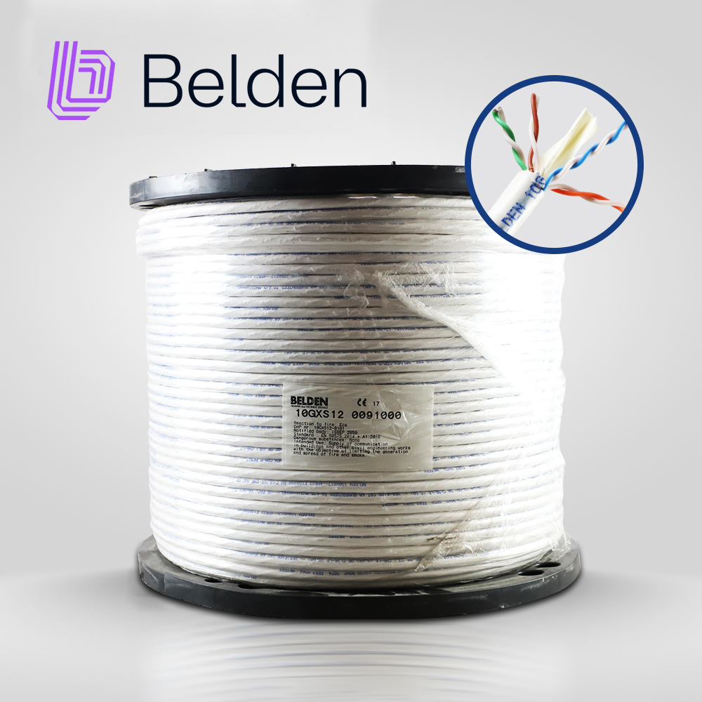 [TSN-CB02BBEL34] Cable UTP CAT6A Belden 10GXS12 0091000
