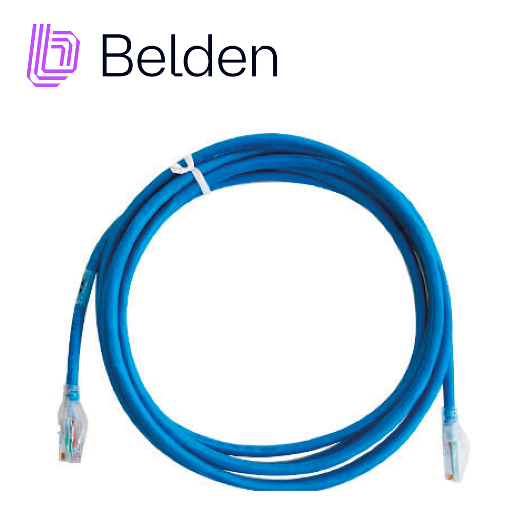 [TSN-CB03BBEL30] Patch Cord Traceable UTP CAT6A Belden CAT1106002 Interior