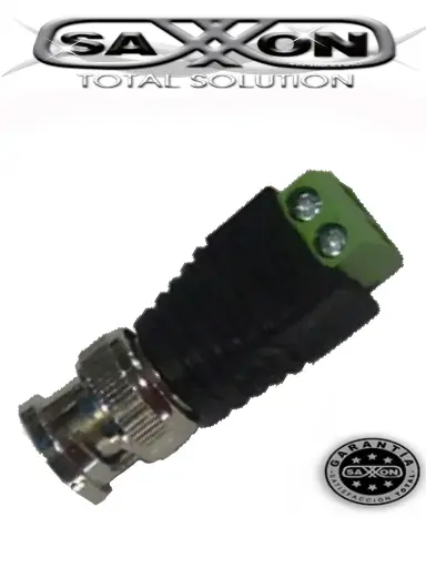 [PSUBR14] SAXXON PSUBR14 - Bolsa de 10 conectores BNC macho con terminales tipo tornillo